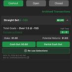 cashout bet